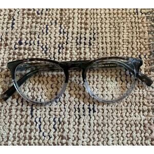 Warby Parker Marion 1 327 women's glasses light blue grey tortoise